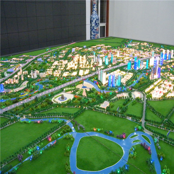 城市规划沙盘模型制作案例