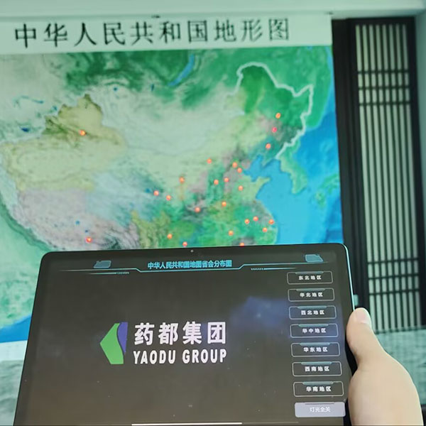 中国地图沙盘模型制作厂家案例